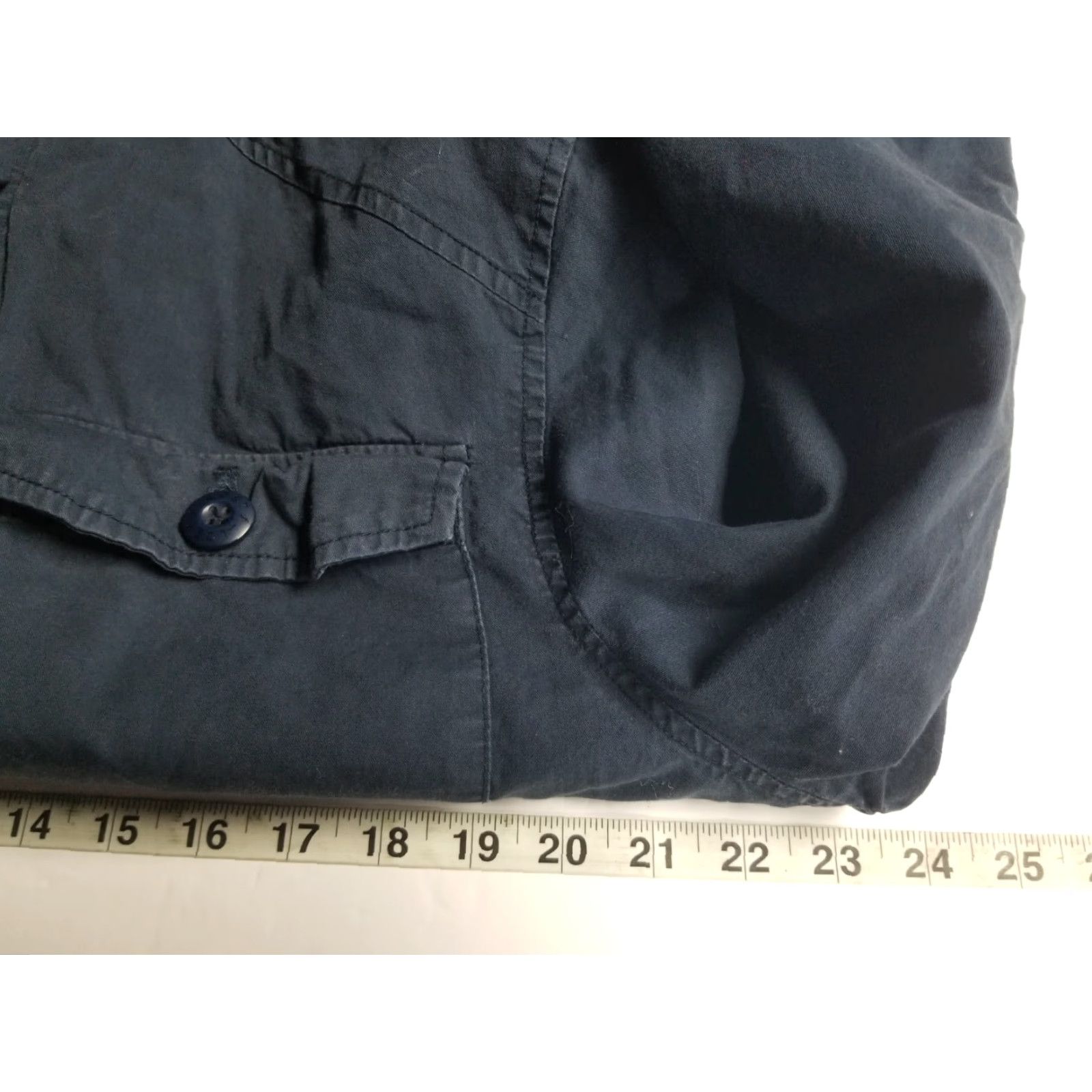 Denime Lost Enterprises Hooded Denim Jacket Full Zip Button Blue Distressed Size Large Size US L / EU 52-54 / 3 - 4 Thumbnail