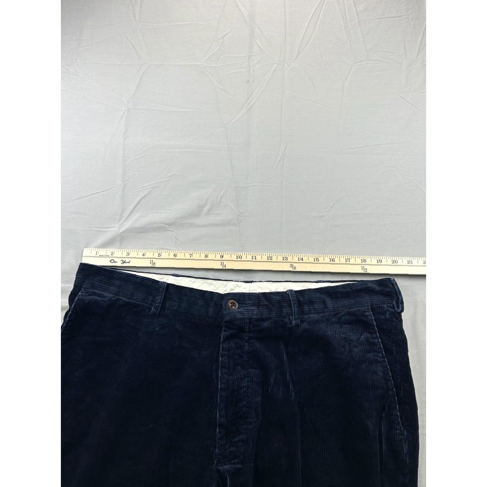 Polo Ralph Lauren Polo Ralph Lauren Corduroy Pants Mens 39X32 Blue Preston Chino Size US L / EU 52-54 / 3 - 5 Thumbnail