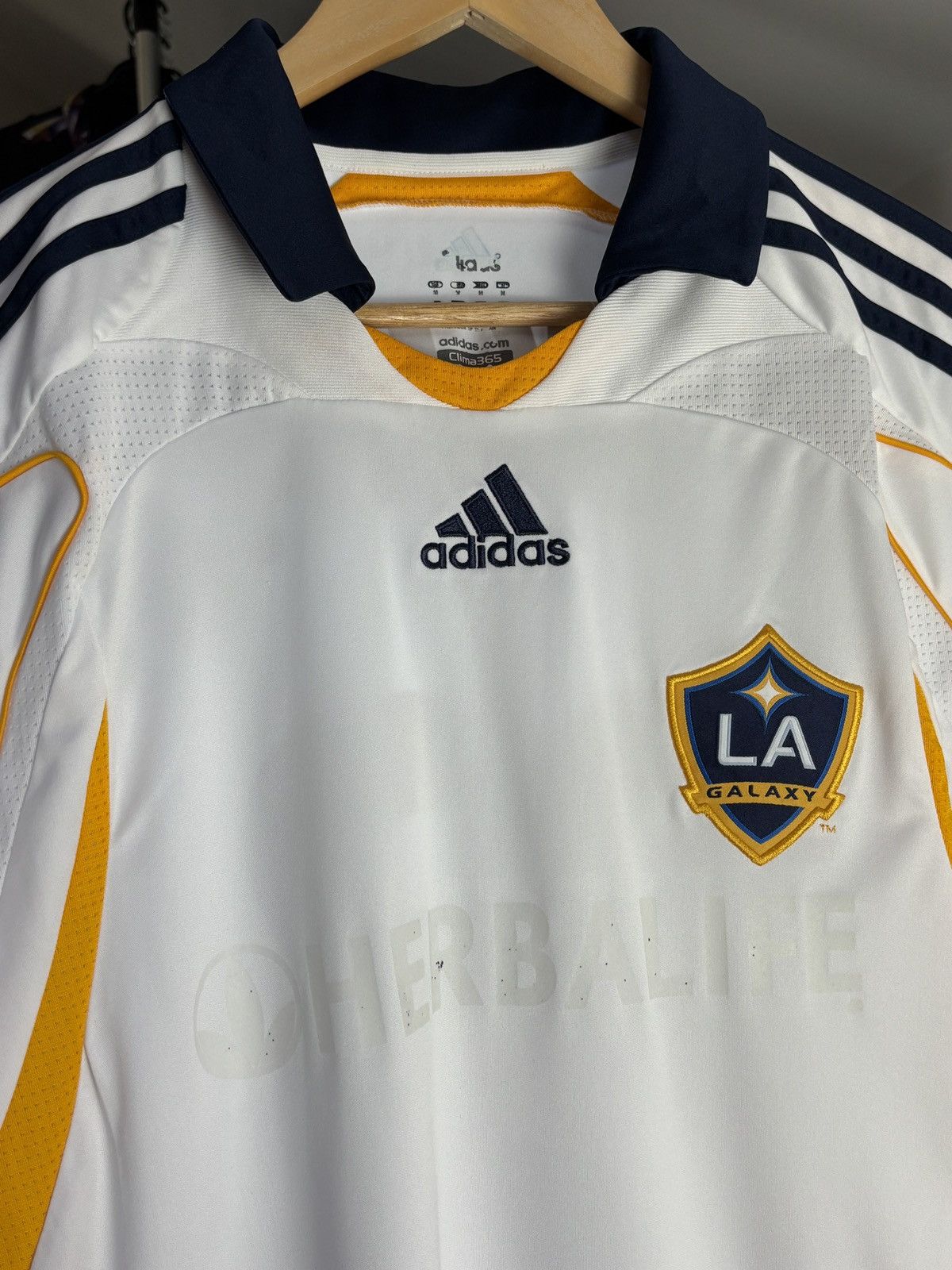 Adidas Adidas #23 David Beckham LA Galaxy MLS Soccer Jersey Kit Size US M / EU 48-50 / 2 - 6 Thumbnail