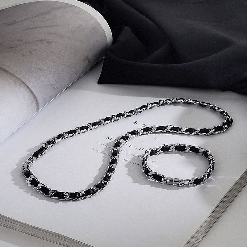 Jewelry Hip-hop Bracelet Y2K Punk Chain Gotch Bracelets Chains Size ONE SIZE - 4 Thumbnail