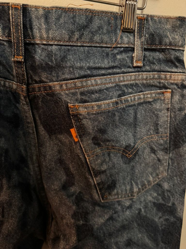 Levi's Vintage Levi's 505 - Bleached Orange Tab Size US 33 - 4 Thumbnail