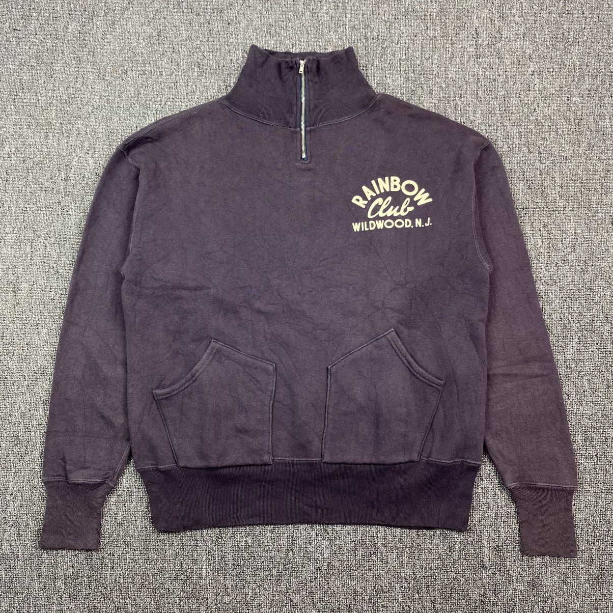 Warehouse & Co. Vintage warehouse rainbow club halfzip sweatshirt Size US L / EU 52-54 / 3 - 1 Thumbnail