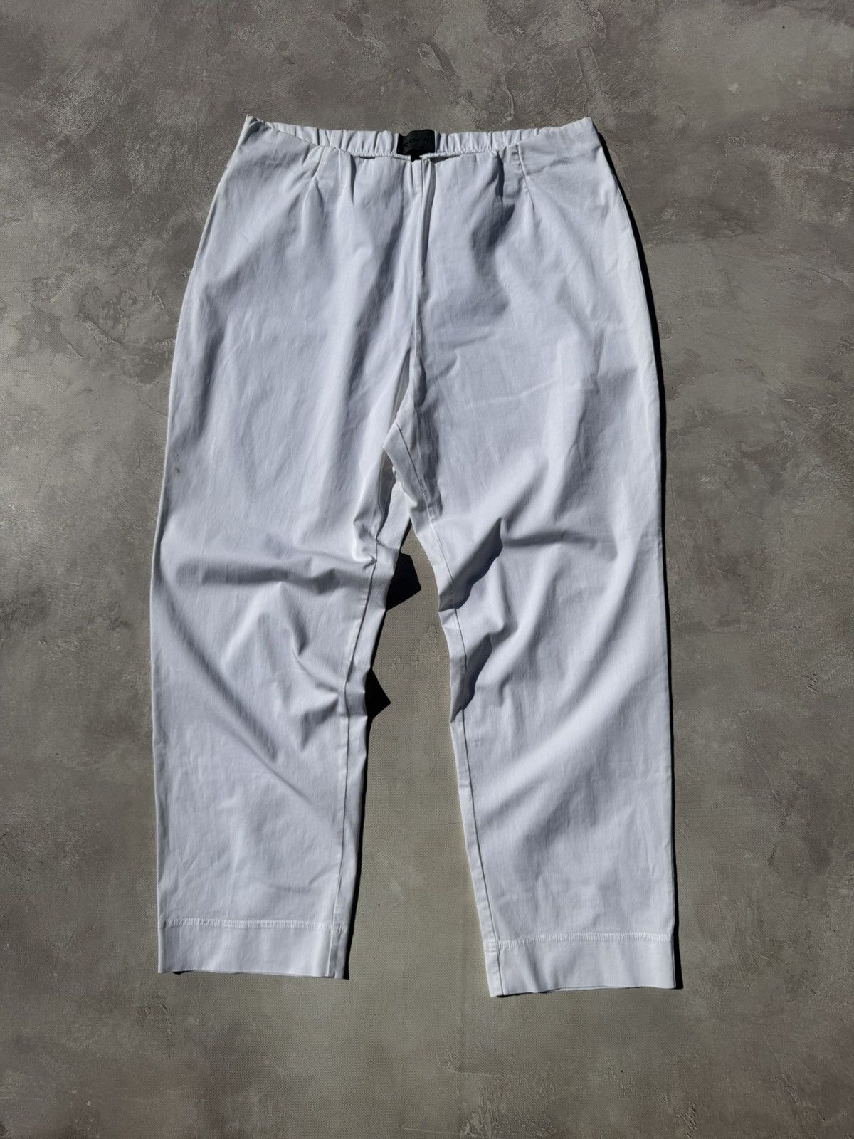 OSKA OSKA White Baggy Chino Pants Size 36" / US 14 / IT 50 - 1 Thumbnail
