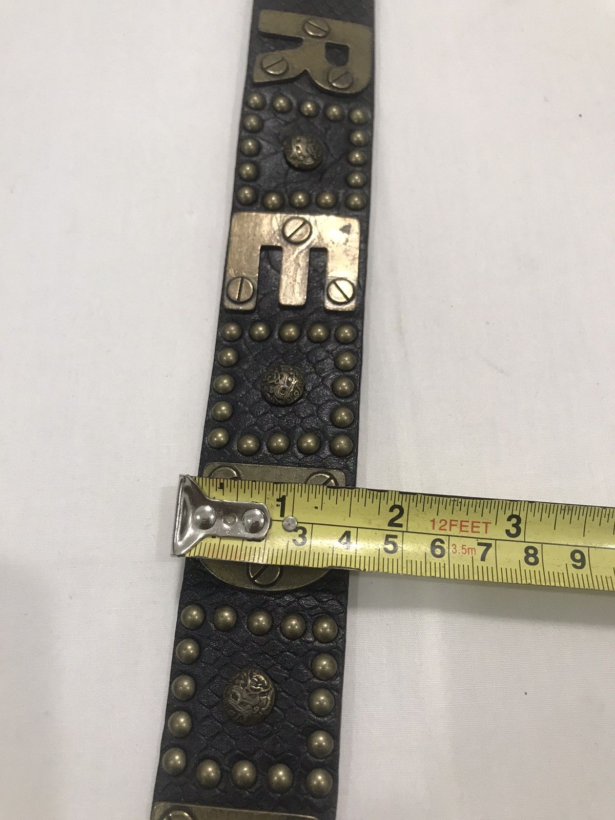 Other ❌Last Drop❌Red Pepper Belt leather stud punk Size 32 - 7 Thumbnail