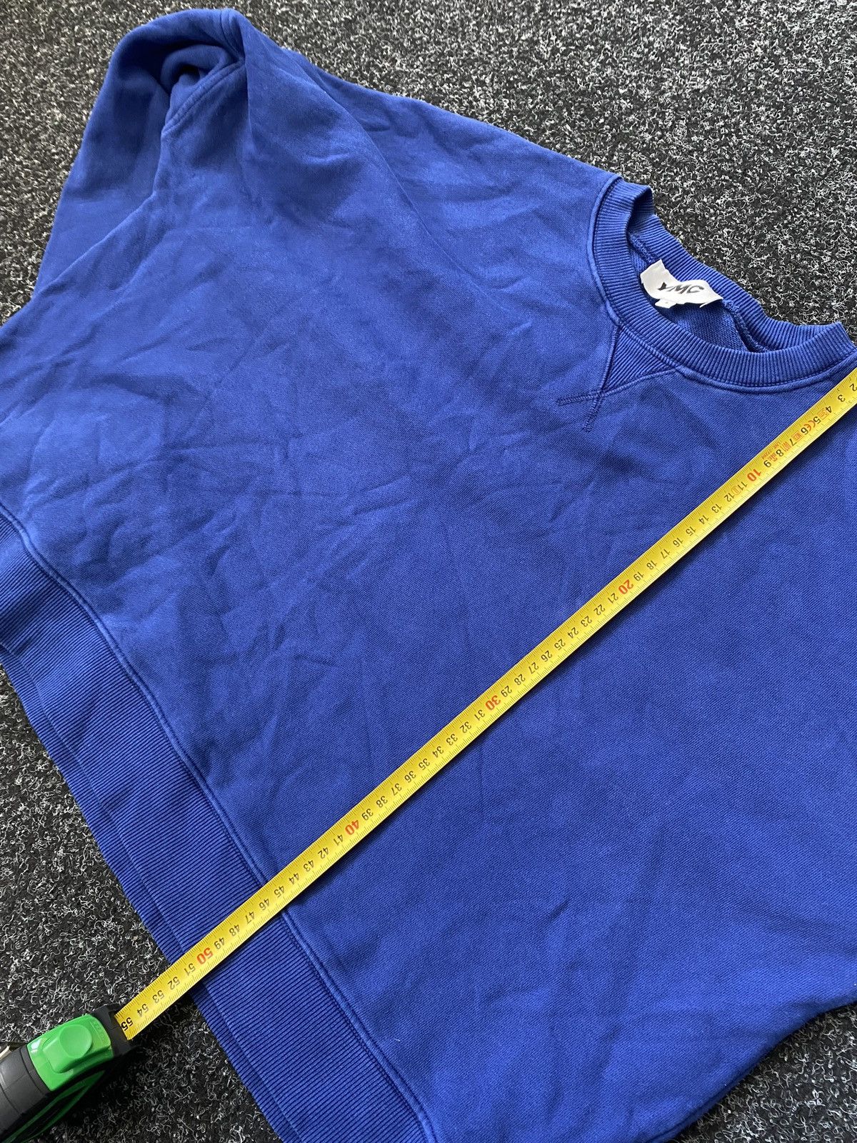 Vintage × YMC YMC Oversized Womens Blue Sweatshirt Large Rare yeezy Size L / US 10 / IT 46 - 6 Thumbnail