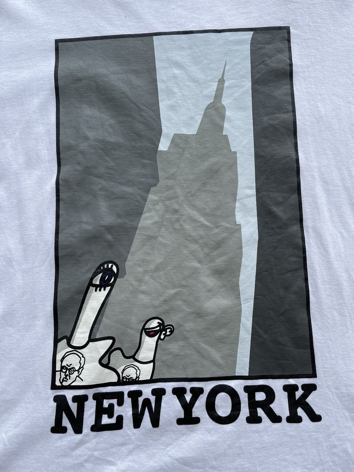 Number (N)ine 🔥HOT🇯🇵🔥VINTAGE SS02 NUMBER (N)INE NEW YORK TEE VERY RARE Size US M / EU 48-50 / 2 - 8 Thumbnail