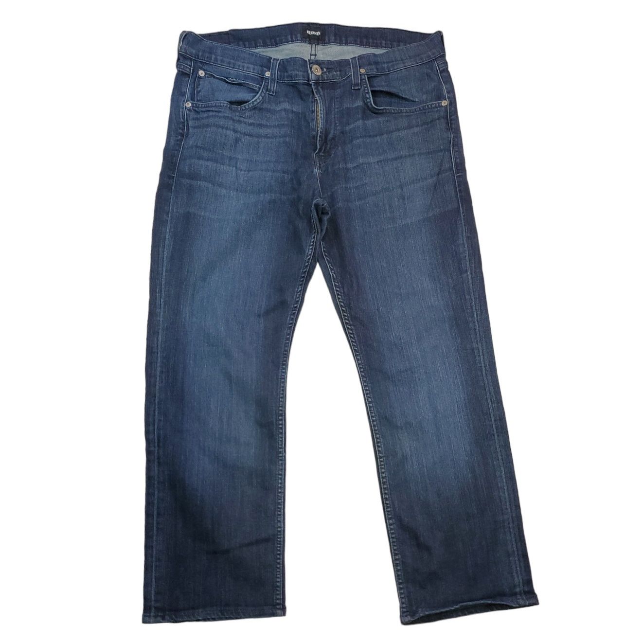Hudson Hudson | Dark Wash Byron 6 Pocket Straight Zip Fly | Size 38 Size US 38 / EU 54 - 1 Thumbnail