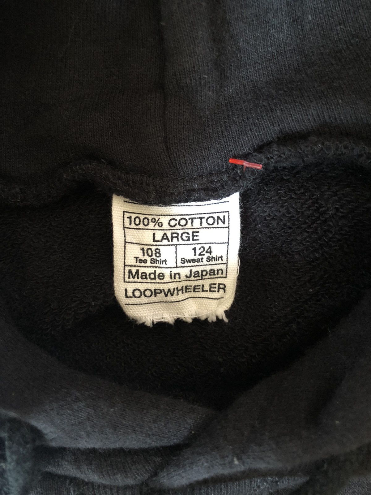 Loopwheeler Loopwheleers Japan black hoodies thick cotton kanye Size US L / EU 52-54 / 3 - 7 Thumbnail