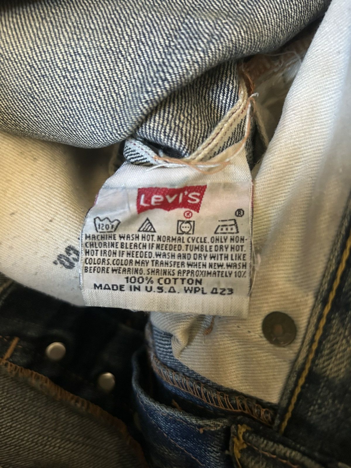 Levi's LEVI's "big E" Selvedge jeans Size US 31 - 5 Thumbnail
