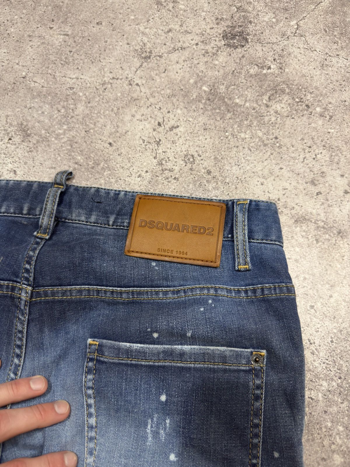 Dsquared2 Dsquared2 Distressed Skinny Jeans Size US 34 / EU 50 - 11 Thumbnail