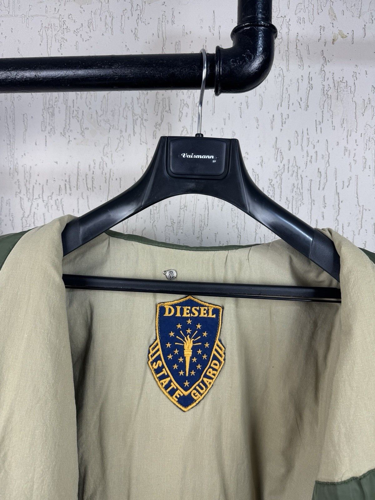 Diesel × Vintage Diesel State Guard Military Bomber Jacket Made In Italy Size US XL / EU 56 / 4 - 8 Thumbnail