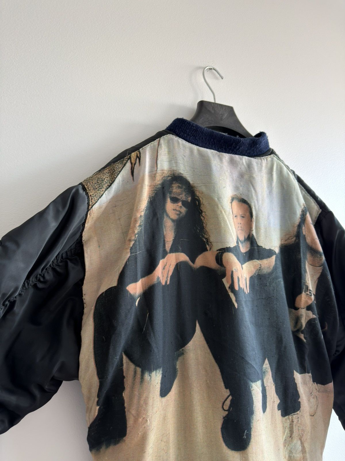 Metallica *RARE* 1989 METALLICA ONE BOMBER BACK PATCH METAL BAND Size US XL / EU 56 / 4 - 3 Thumbnail