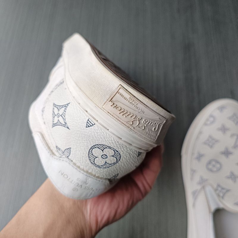 Louis Vuitton Louis Vuitton Trocadero Sneakers in White - Size US 9.5 / EU 42-43 - 8 Thumbnail