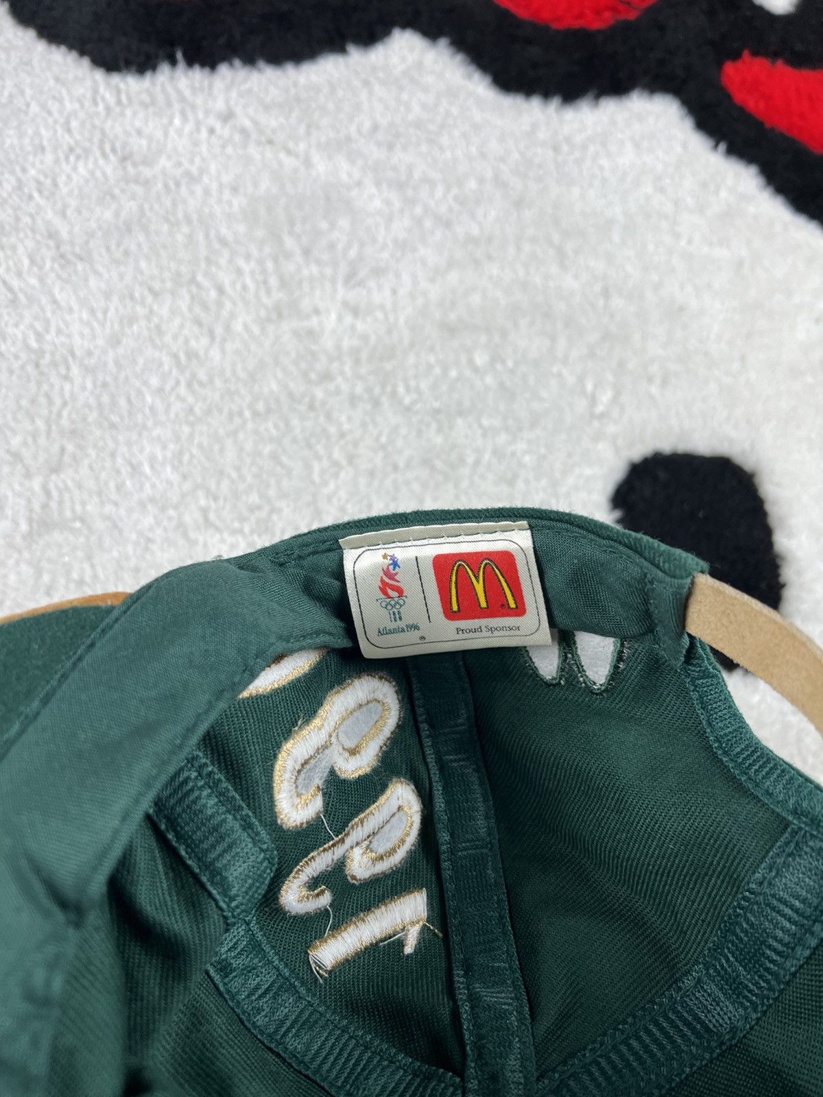 USA Olympics Vintage Atlanta 1996 Olympic Games McDonald’s Y2K Cap Hat Size ONE SIZE - 7 Thumbnail