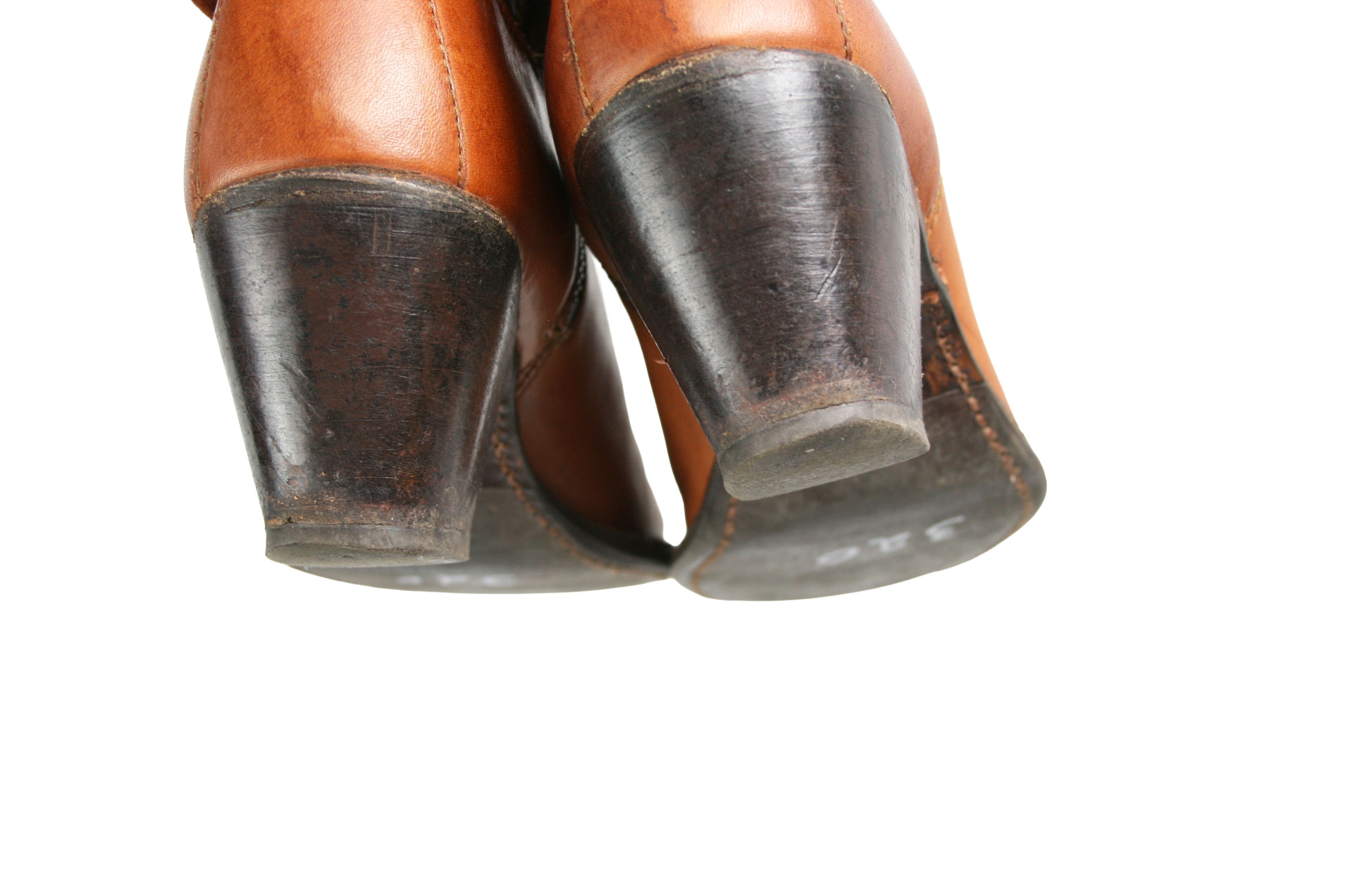 Frye 00S Y2K Jackie Rivet Cowboy Ankle Boots Vintage Size US 9 / IT 39 - 12 Thumbnail
