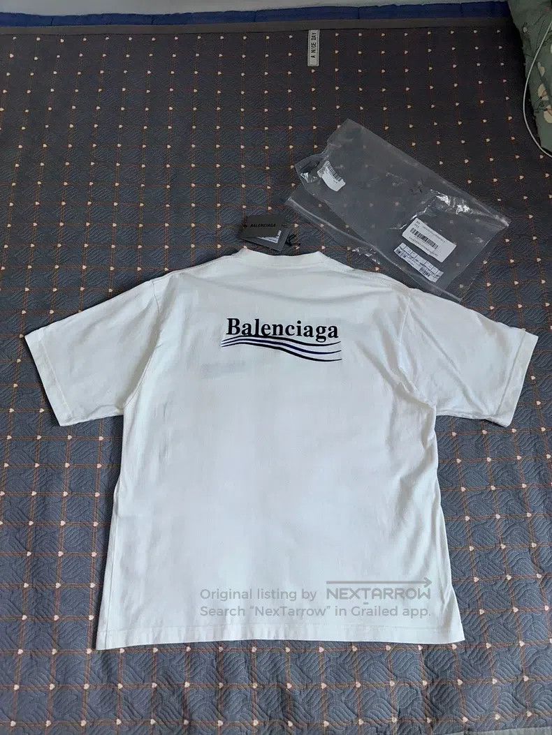 Balenciaga Balenciaga White Coke Short-Sleeve Size US XS / EU 42 / 0 - 1 Thumbnail