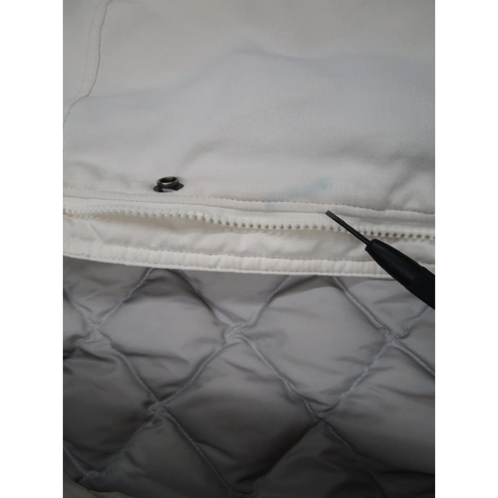 SOREL Sorel Women's Jacket Small White Down Full Zip Hooded Faux Fur Trim Gorpcore Size S / US 4 / IT 40 - 4 Thumbnail