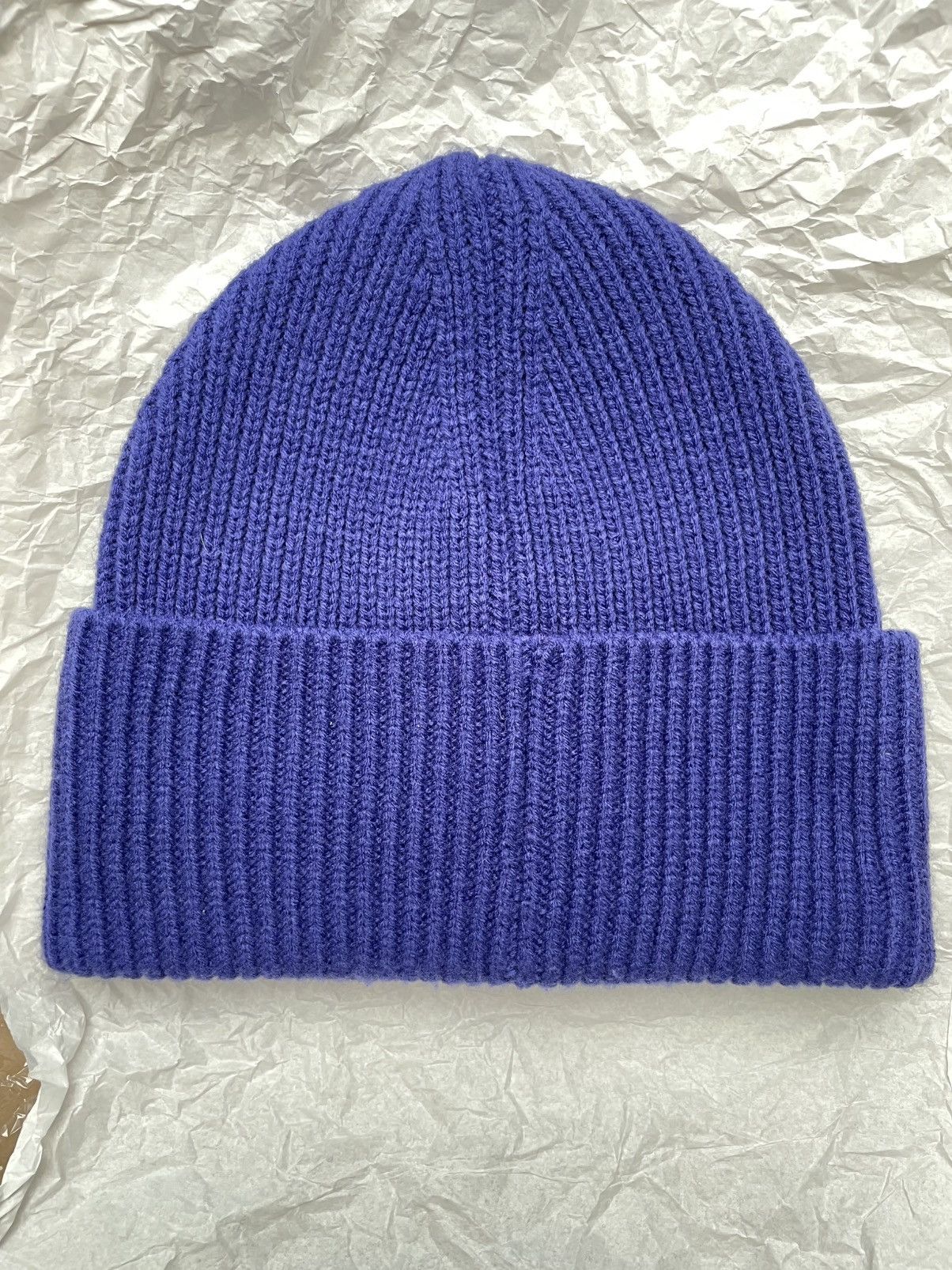 Drain Gang × Gant Bladee for Drain Gang X Gant Beanie Blue Size ONE SIZE - 2 Thumbnail