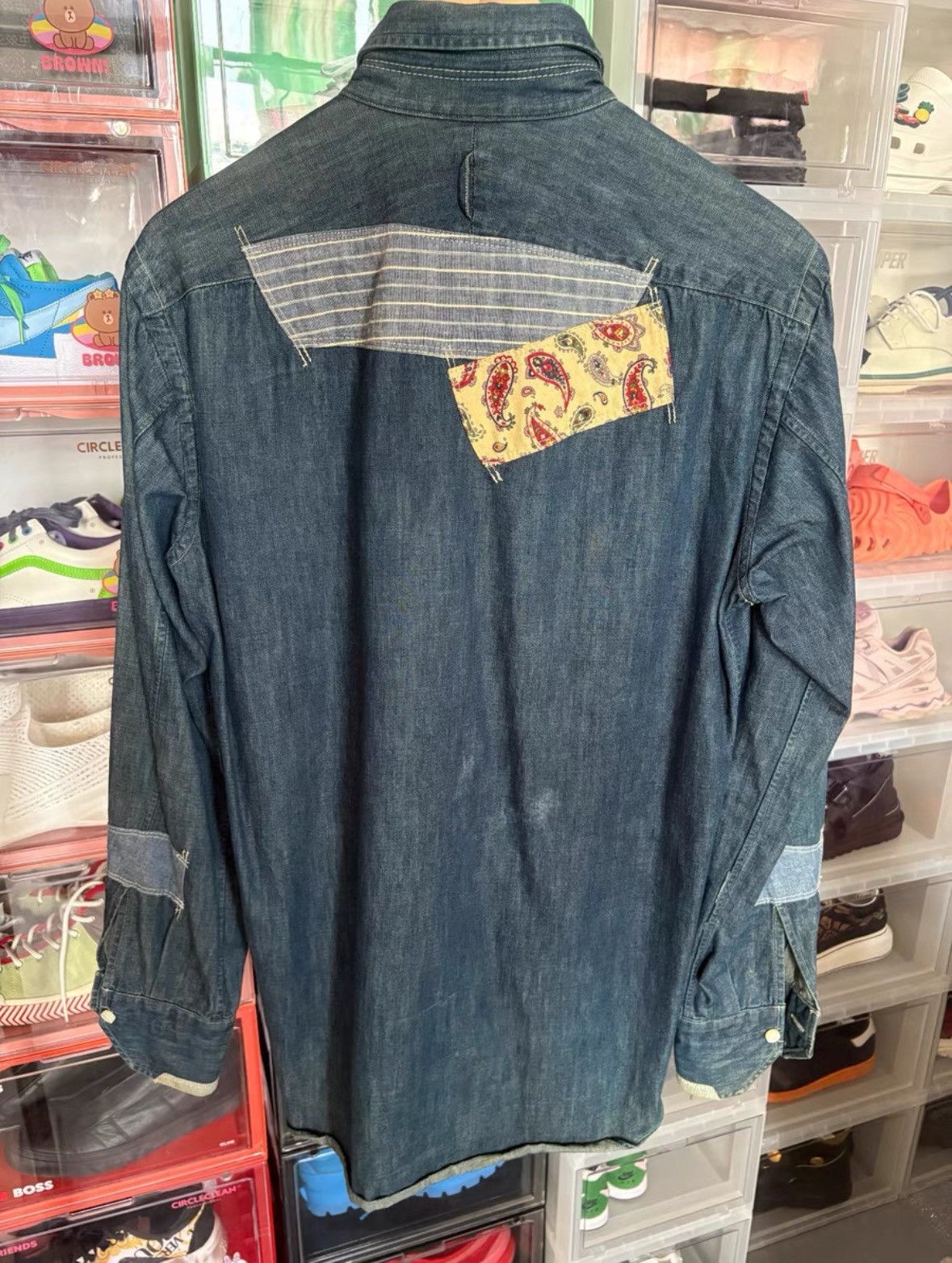Junya Watanabe Junya Watanabe Denim Shirt Size US S / EU 44-46 / 1 - 3 Thumbnail