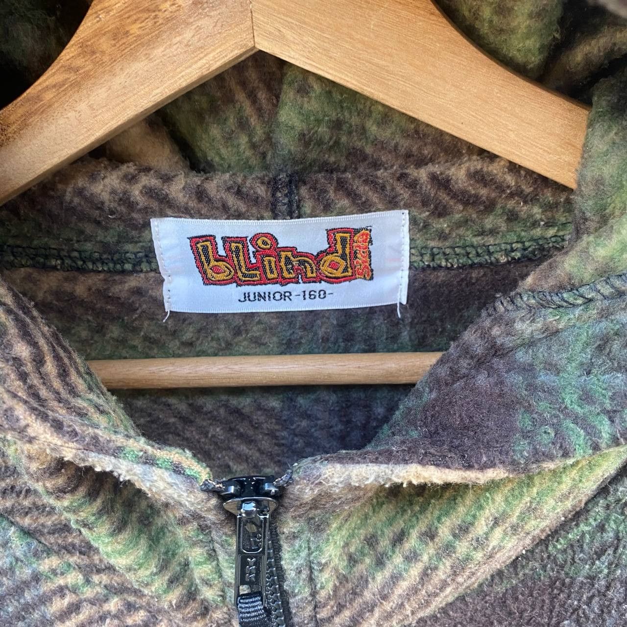 Vintage Vintage Blind Skate Fleece Zipper hoodies Size US XL / EU 56 / 4 - 3 Thumbnail