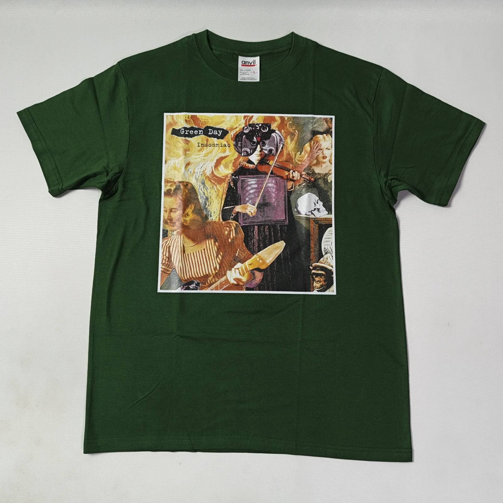 Band Tees × Vintage 1995 Green Day Insomniac T-Shirt | Grailed