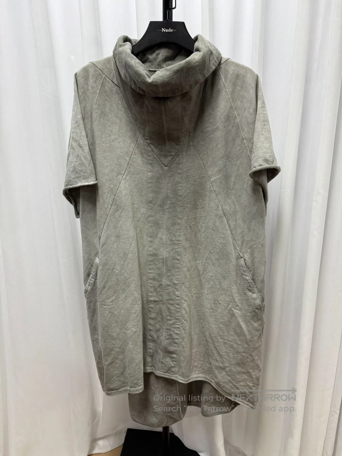 Comme des Garcons Homme Plus geometric high-neck oversized sweatshirt. Size US S / EU 44-46 / 1 - 1 Thumbnail
