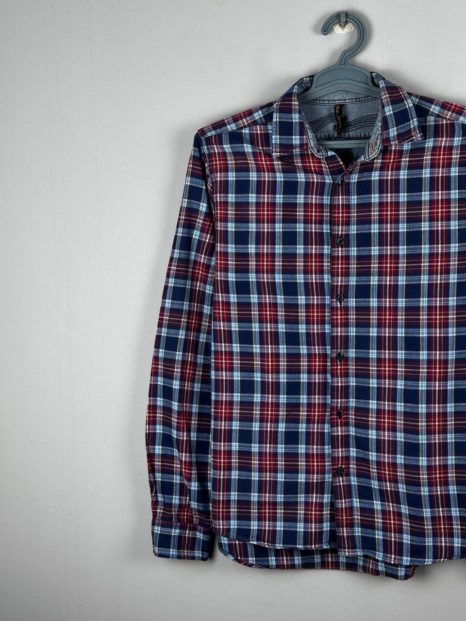 Nudie Jeans Vintage Nudie Jeans Plaid Flannel Long Sleeve Shirt Size US S / EU 44-46 / 1 - 2 Thumbnail