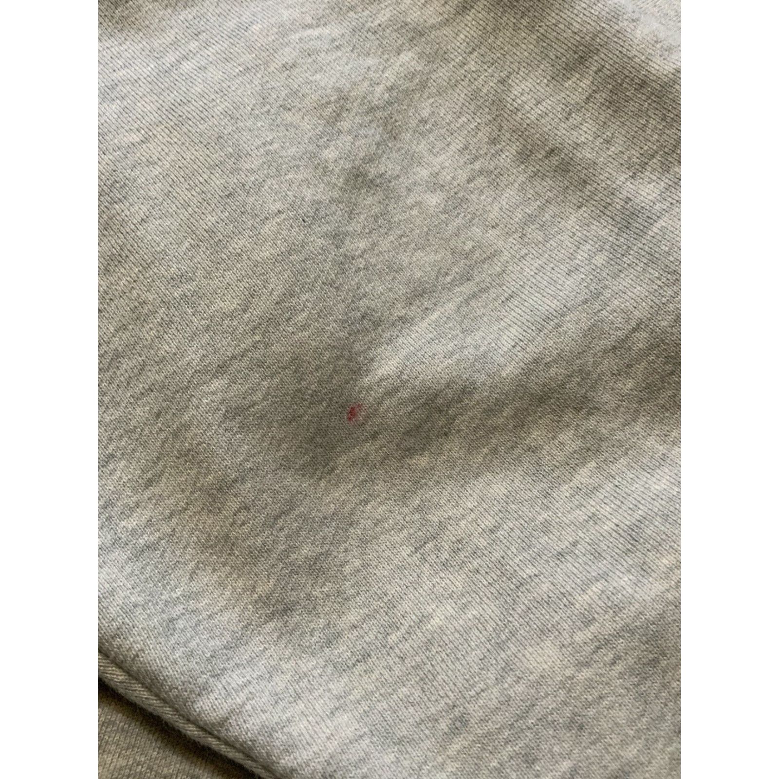 Nike Nike Sportswear NSW Block Swoosh Logo Heather Gray French Terry Crewneck Pullover Sweatshirt S Mens Small Size US S / EU 44-46 / 1 - 7 Thumbnail