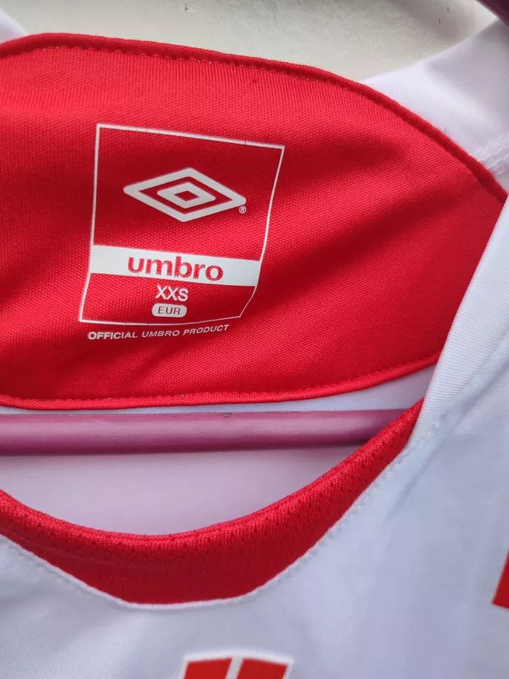 Umbro Umbro AS Nancy Lorraine 2010/11 Home FOOTBALL Kit SHIRT Size US XXS / EU 40 - 2 Thumbnail