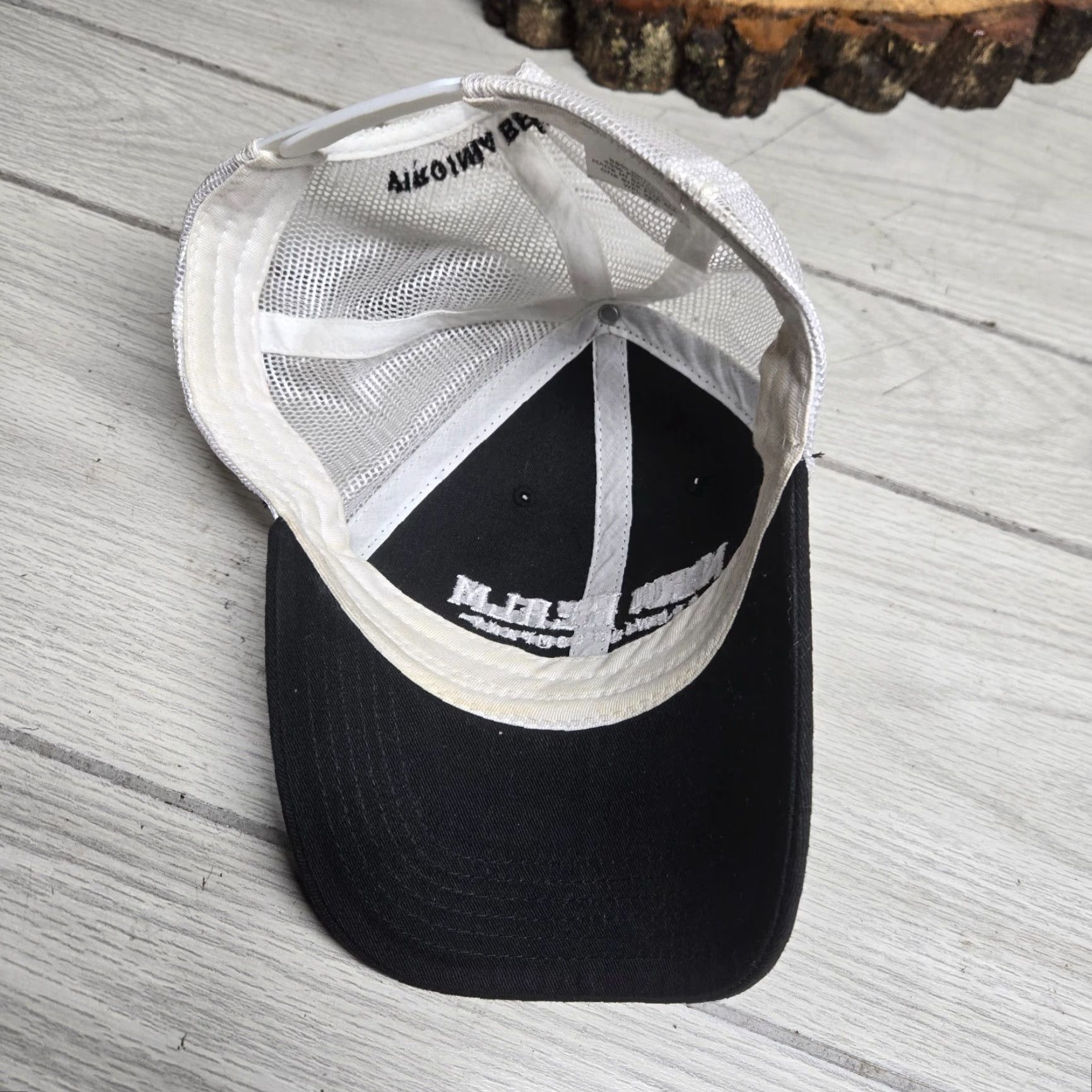 New Era New Realm Brewing Company Hat Black Adjustable Snapback Baseball Cap Size ONE SIZE - 5 Thumbnail