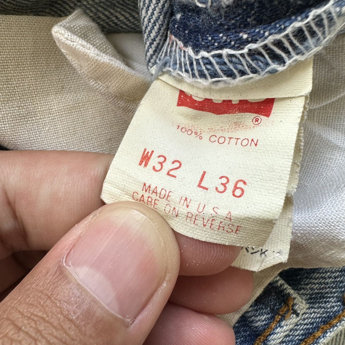 Japanese Brand Vintage Levi’s Made In USA Faded Denim Jean Pant W29 Size US 29 - 6 Thumbnail