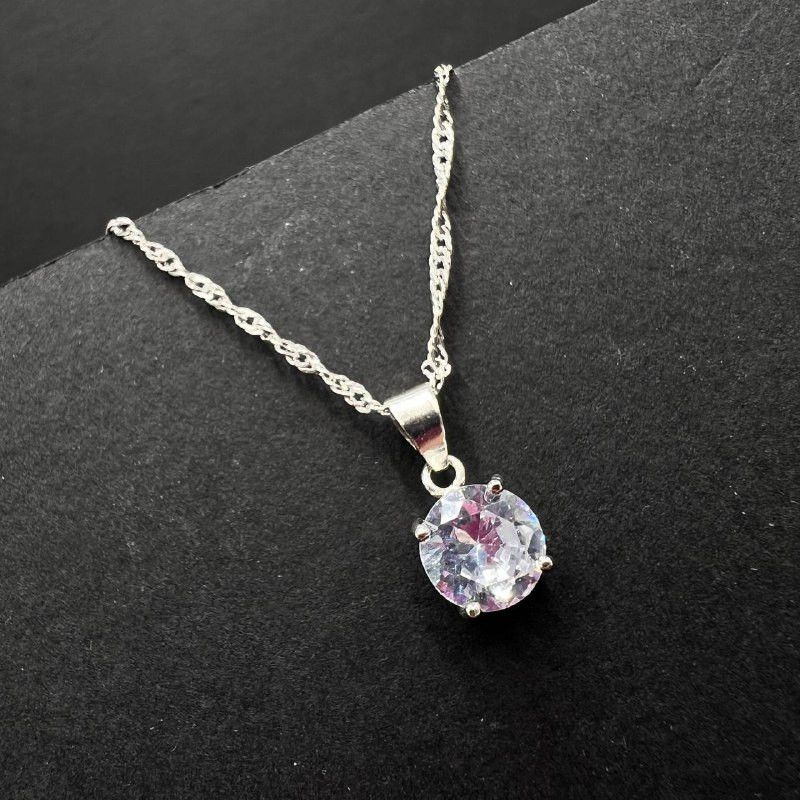Sterling Silver Jewelry Earrings & Pendant Necklace 925 Sterling Silver Gift Size ONE SIZE - 2 Thumbnail