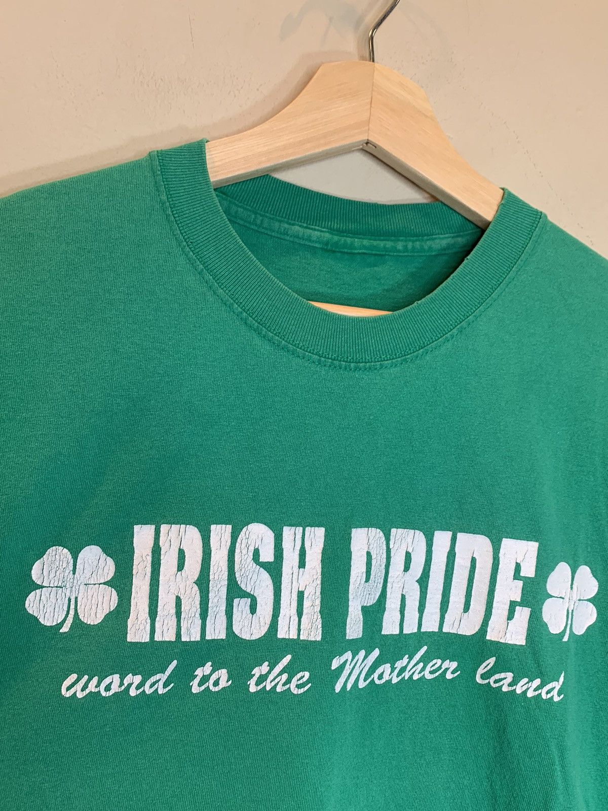 Vintage *RARE* Vintage 90’s Irish Pride Leprechaun Notre Dame Shirt Size US M / EU 48-50 / 2 - 3 Thumbnail