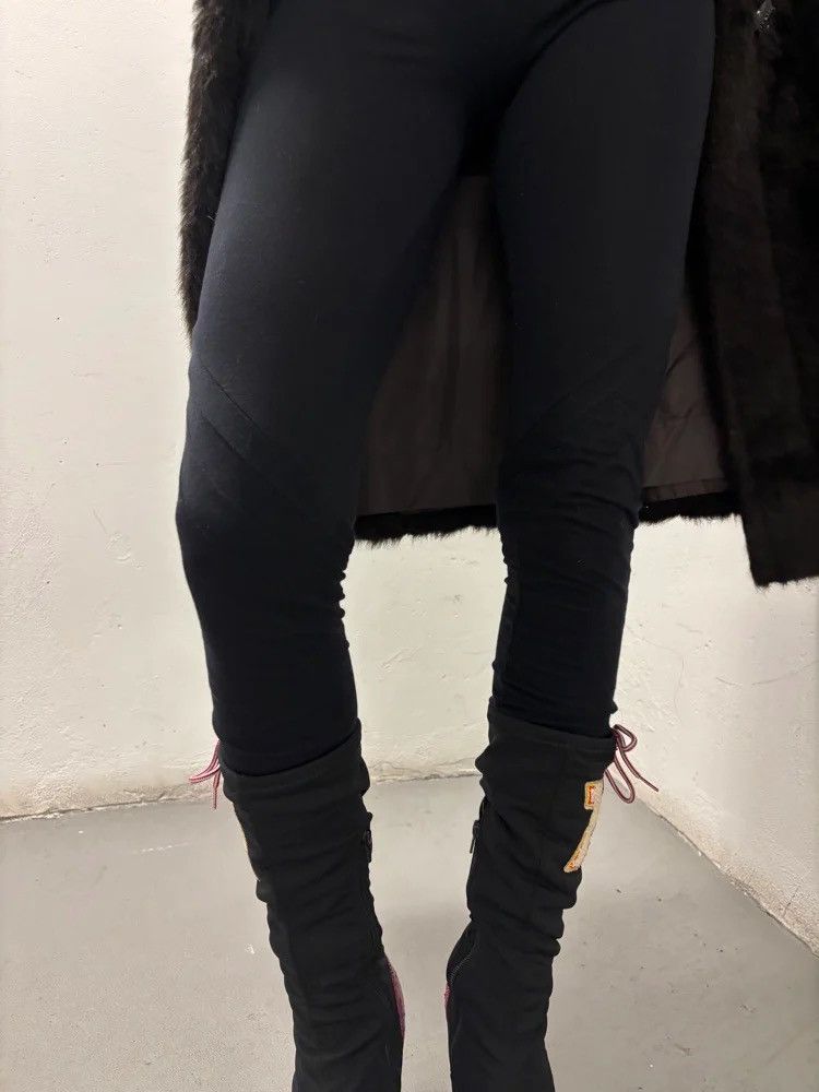 Rick Owens Black knit Rick Owens Lilies leggings Size 30" / US 8 / IT 44 - 4 Thumbnail