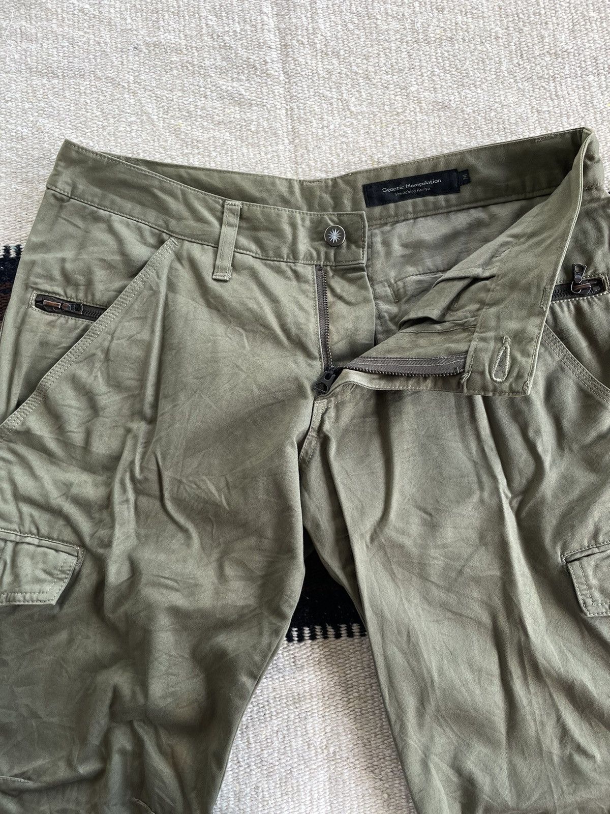 Genetic Manipulation Shinichiro Kuriya Genetic Manipulation Shinichiro Kuriya flare cargo pants Size US 32 / EU 48 - 5 Thumbnail