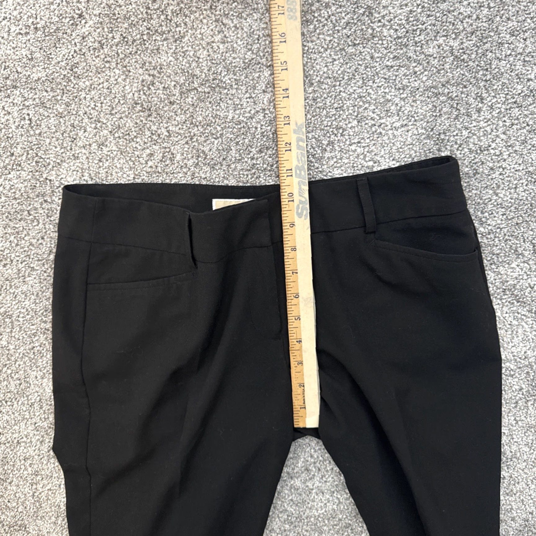 Michael Kors Michael Kors Gramercy Fit Dress Pants Women's 10 Black Polyester Rayon Spandex Dress Pants Career Office Casual Chic City Preppy Pockets Comfort Size 32" / US 10 / IT 46 - 4 Thumbnail
