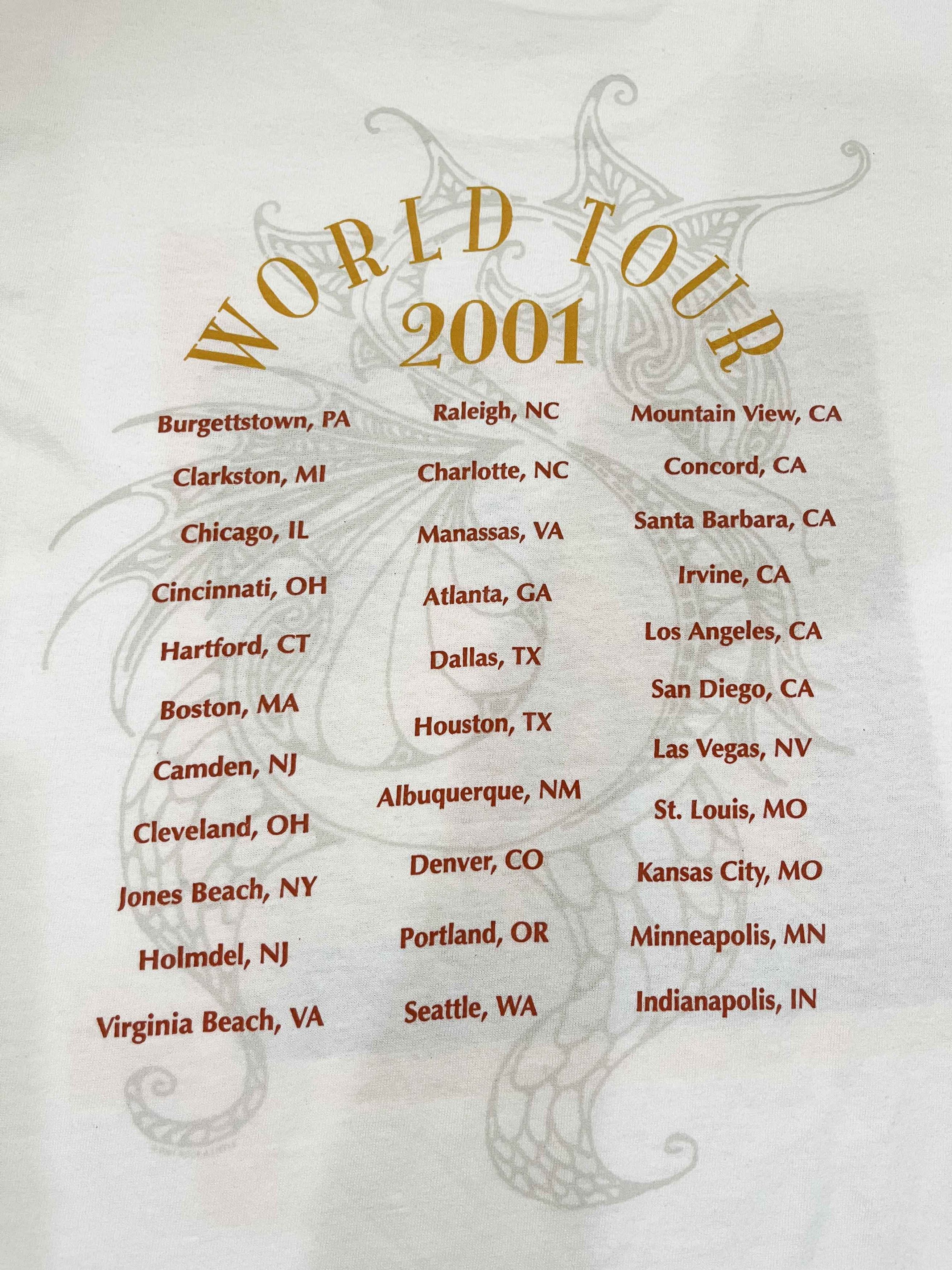 Vintage Vintage All Sport Stevie Nicks 2001 World Tour Band T-Shirt Size US M / EU 48-50 / 2 - 7 Thumbnail