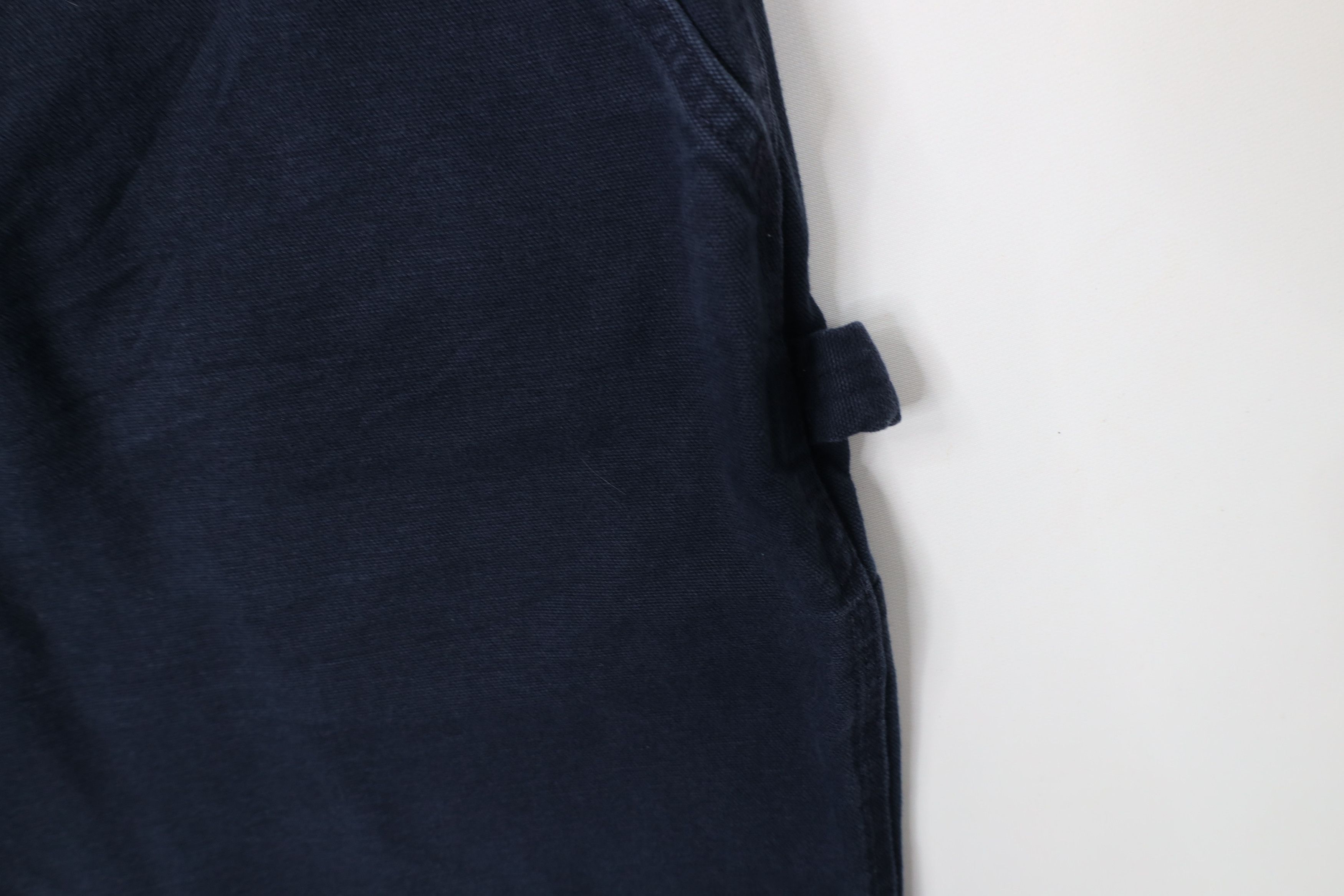 Carhartt Vintage Y2K Carhartt Wide Leg Dungaree Pants Navy Blue Size US 42 / EU 58 - 5 Thumbnail