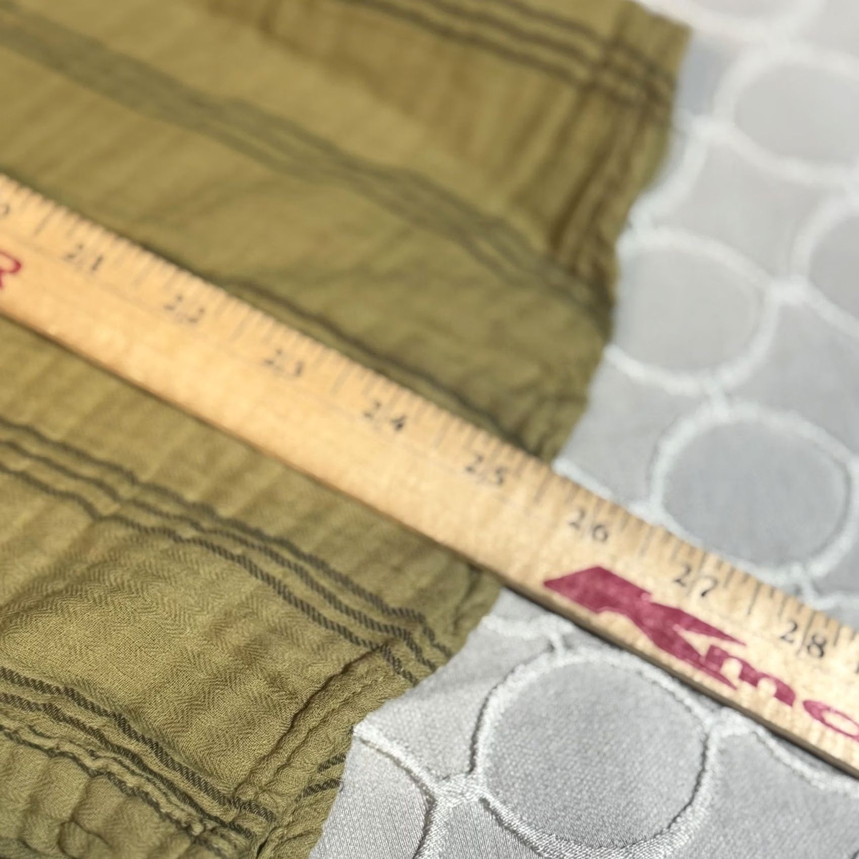 Olive VINTAGE CP Shades Shirt Womens XS Olive Green Button Front Crinkle Gauze Made USA Casual Size XS / US 0-2 / IT 36-38 - 7 Thumbnail
