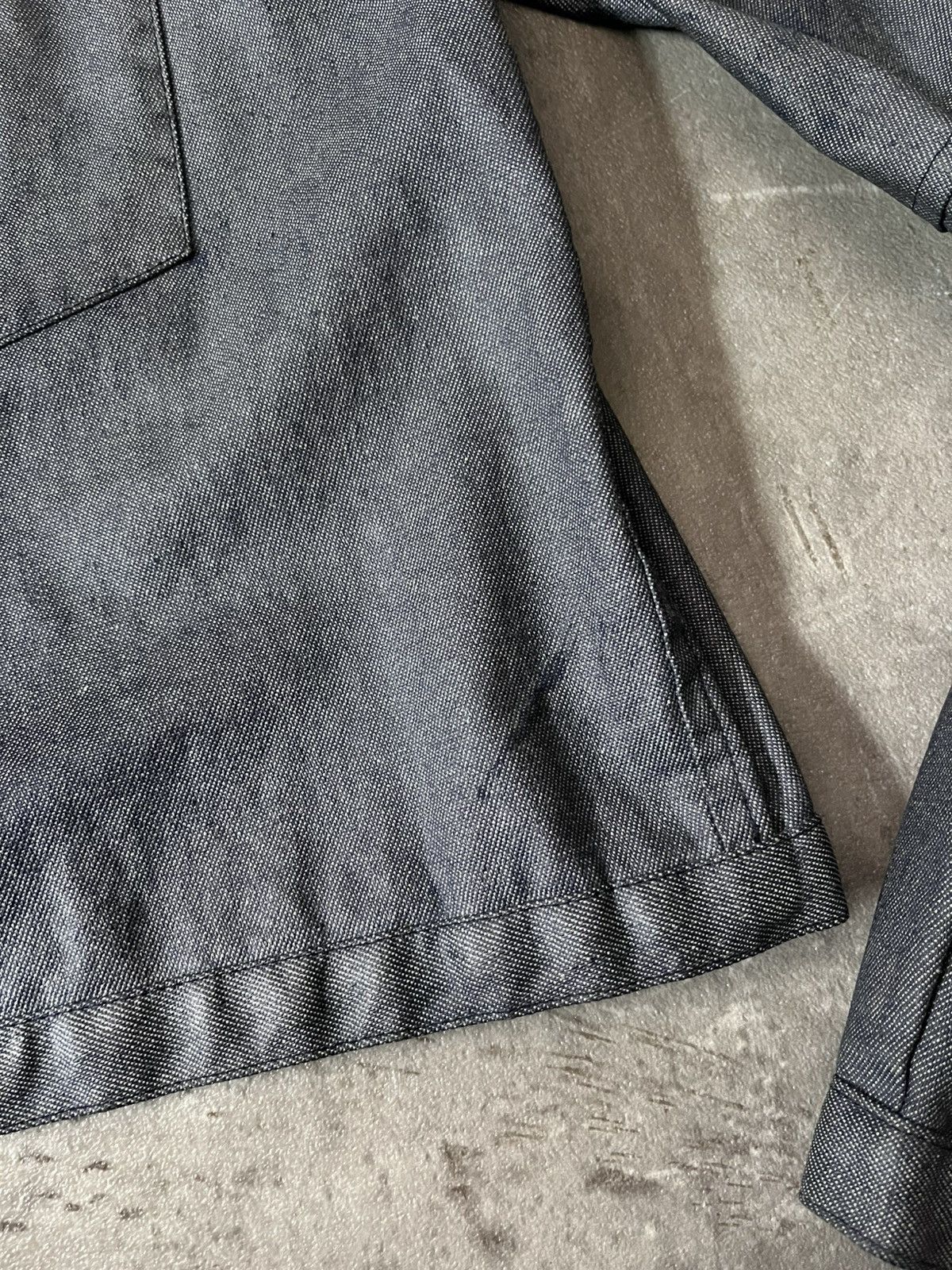 Carol Christian Poell Carol Christian Poell denim polyurethane waxed jacket 90s Size US M / EU 48-50 / 2 - 18 Thumbnail