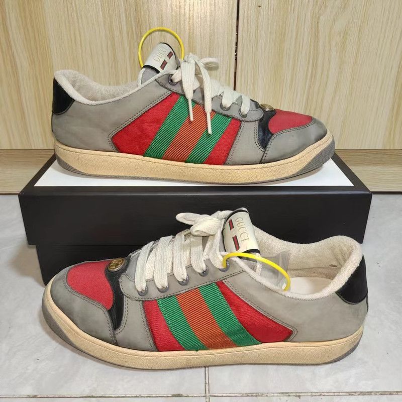 Gucci Gucci Screener Low Top Casual Sneakers for Men - Size US 7.5 / EU 40-41 - 8 Thumbnail