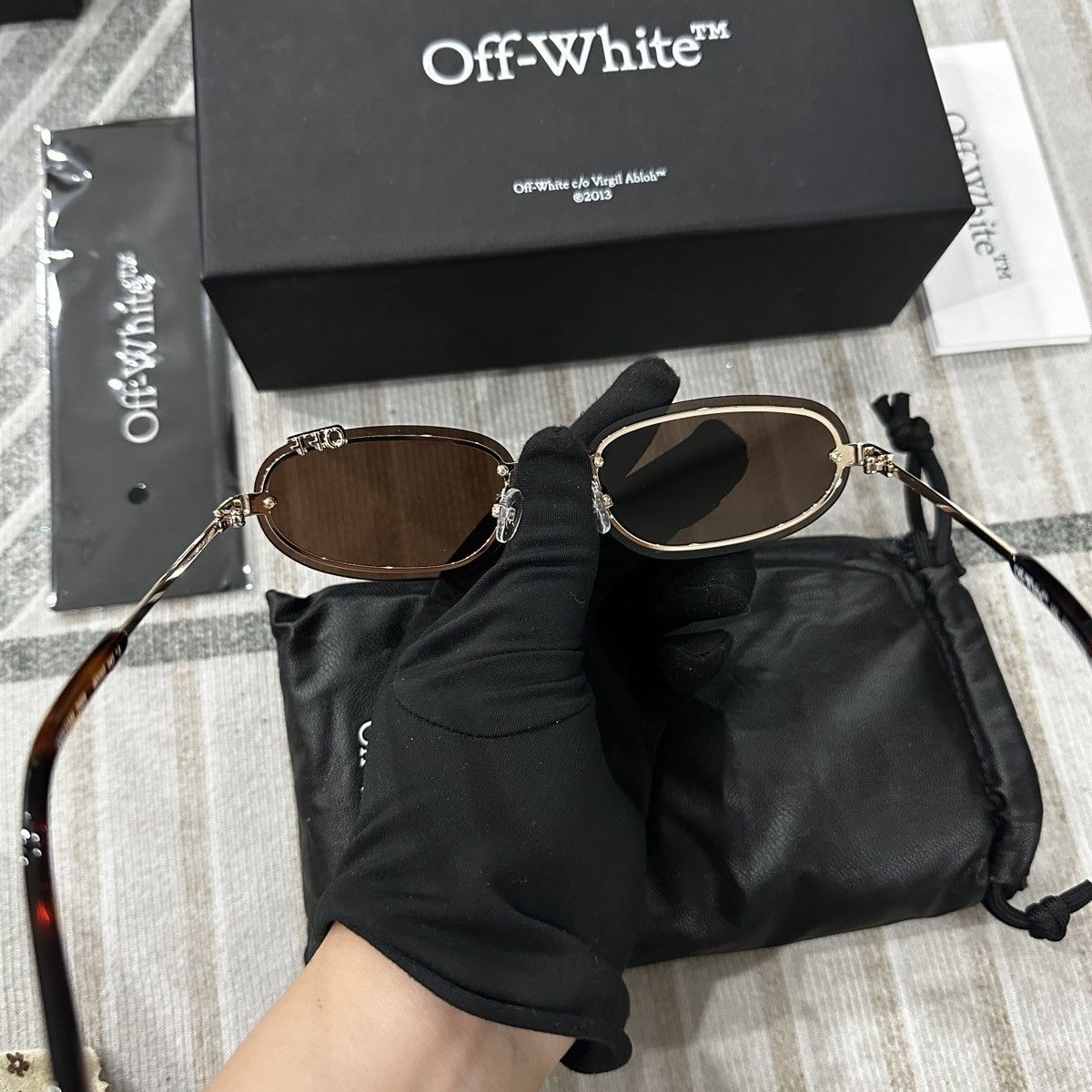 Off-White OFF-WHITE MIAMI SUNGLASSES NEW SEASON 2025 Size ONE SIZE - 4 Thumbnail