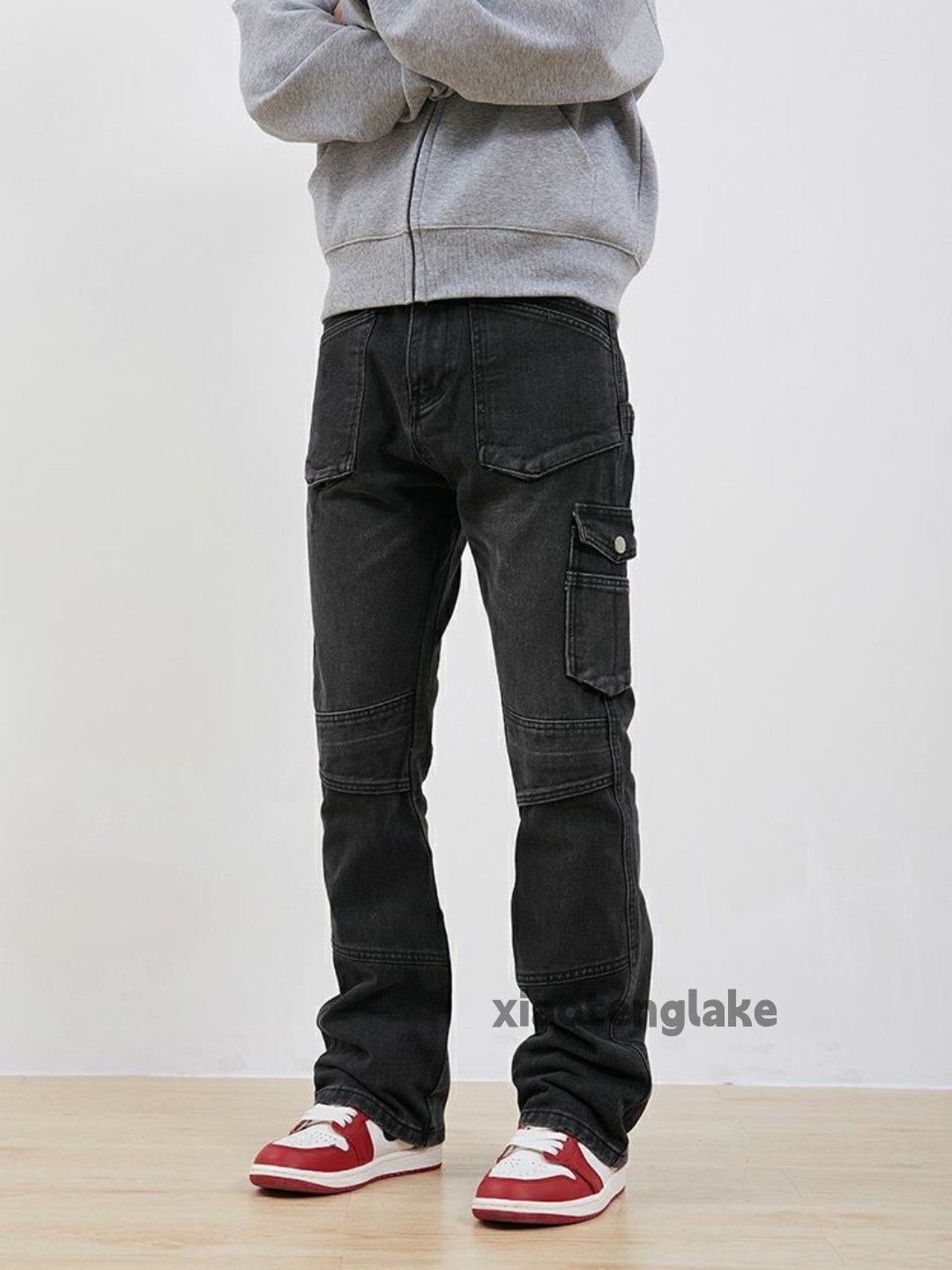 Jean × Vintage washed faded cleanfit yuppie utility bootcut jeans Size US 32 / EU 48 - 5 Thumbnail