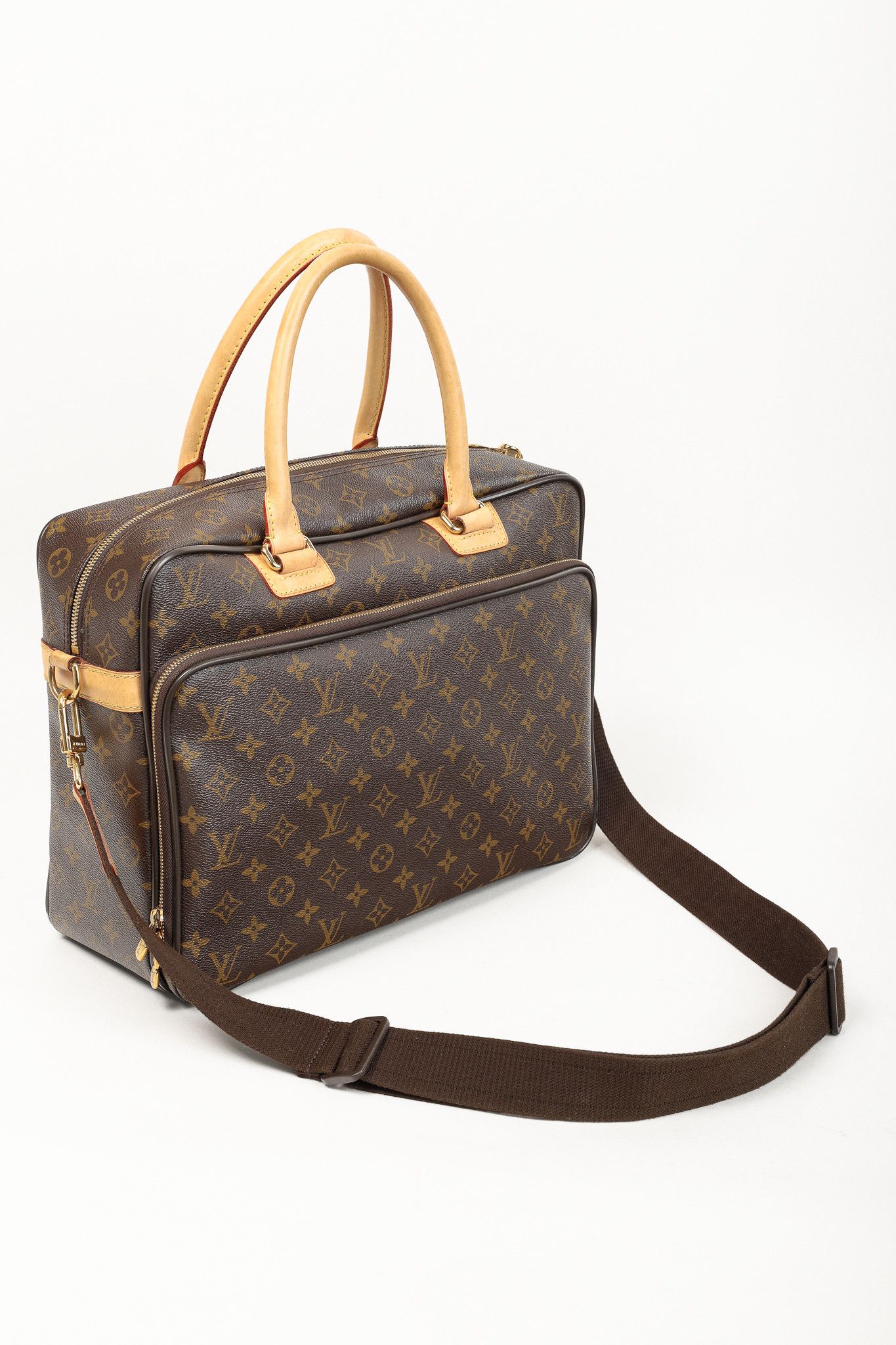 Louis Vuitton Louis Vuitton Icare Brown Monogram Canvas Messenger Bag Size ONE SIZE - 11 Thumbnail