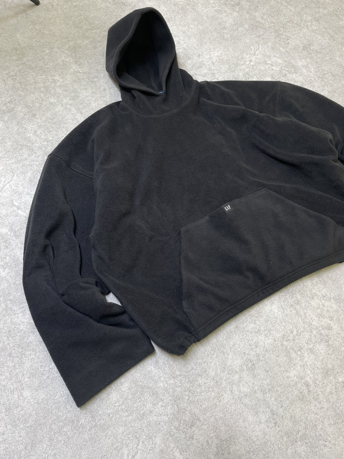 Balenciaga × Gap × Yeezy Y2K Yeezy Gap Polar Fleece Hoodie Black Size Xs Size US M / EU 48-50 / 2 - 3 Thumbnail