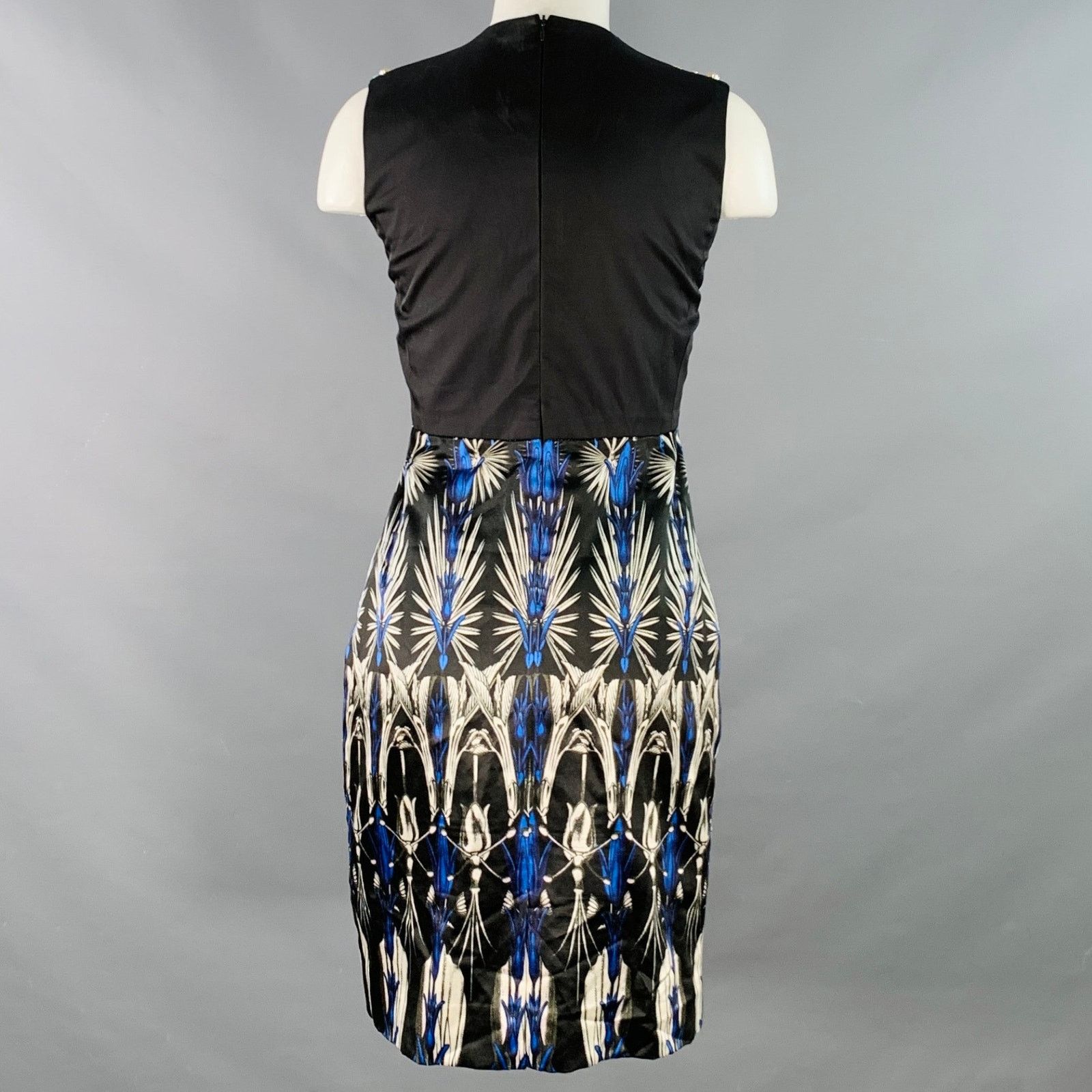 Other Lorelei Black Multi Color Silk Cotton Blend Beaded Midi Size S / US 4 / IT 40 - 5 Thumbnail