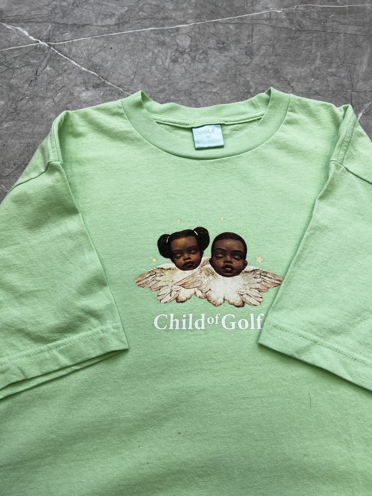 Golf Wang Golf Wang Child of Golf Logo Tee Size Medium Size US L / EU 52-54 / 3 - 6 Thumbnail