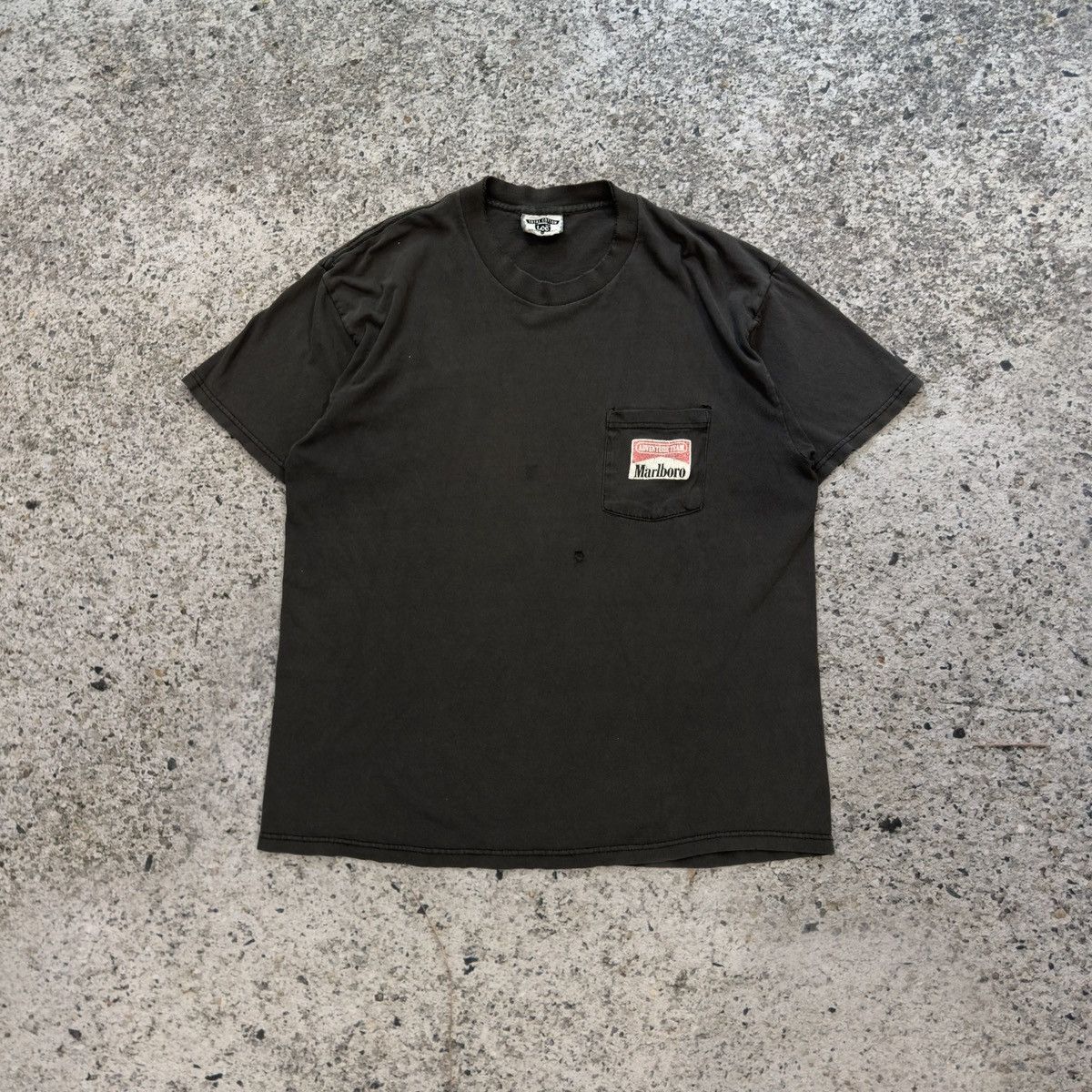 Vintage 90s Marlboro Coyote Bluff Shirt Thrashed Faded ERD Grunge Size US XL / EU 56 / 4 - 2 Thumbnail