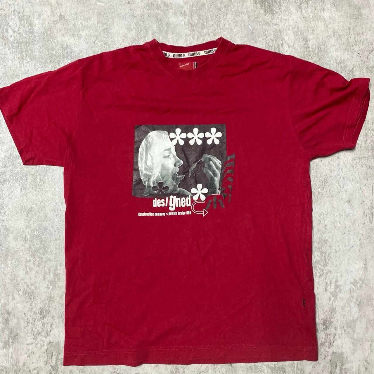 Other Red Designed by Desire vintage t-shirt clothing Size US XL / EU 56 / 4 - 1 Thumbnail