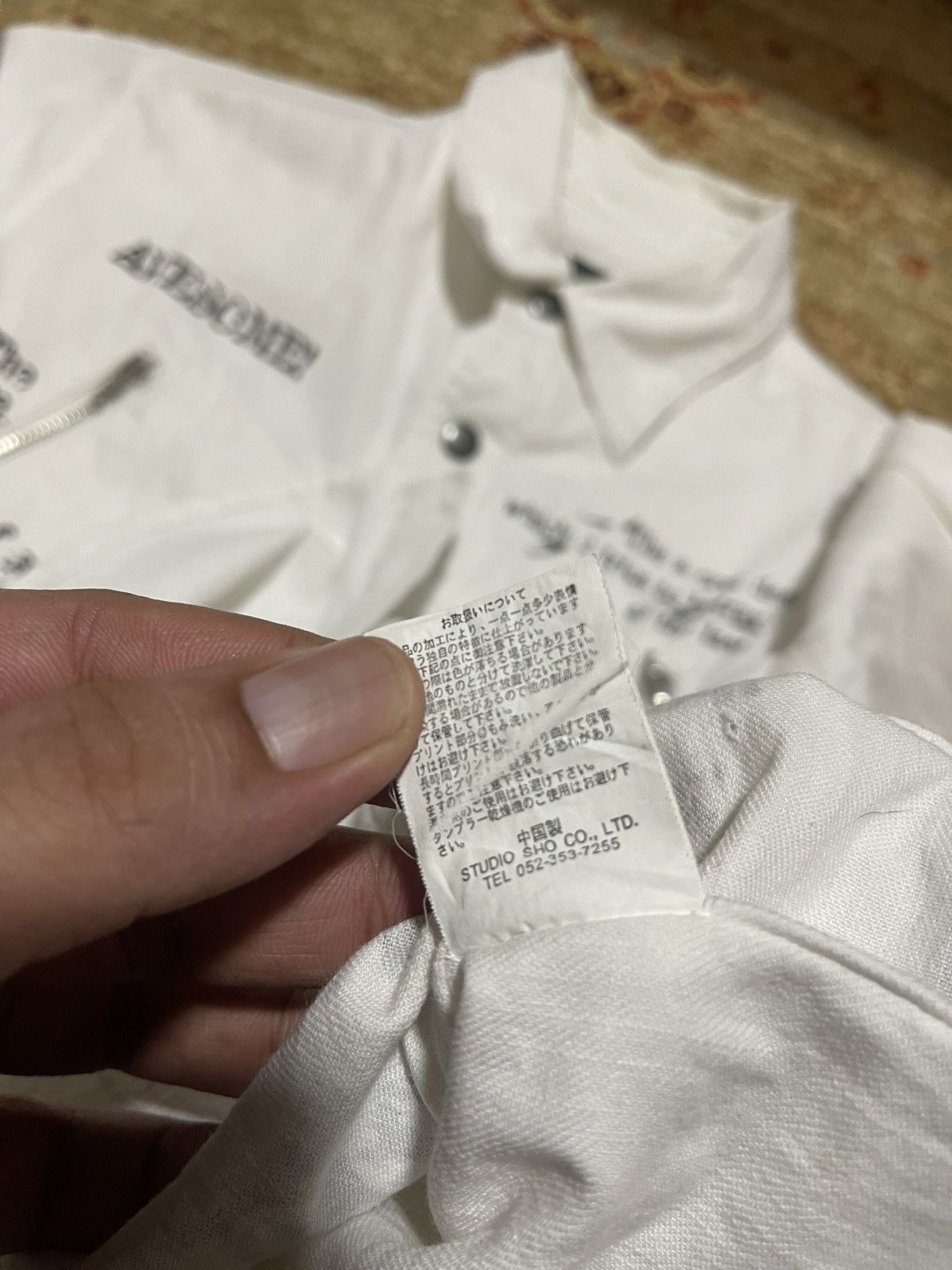 BERNINGS SHO BERNINGS SHO ZIPPER SHIRT Size US L / EU 52-54 / 3 - 13 Thumbnail